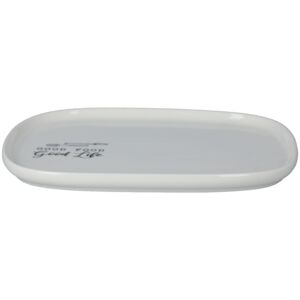 Kitchen Element Dessert Plate White 20.5 x 16cm Kitchen Element Dessert Plate White 20.5 x 16cm
